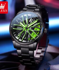 OLEVS Hip Hop Car Wheel Watch 9937