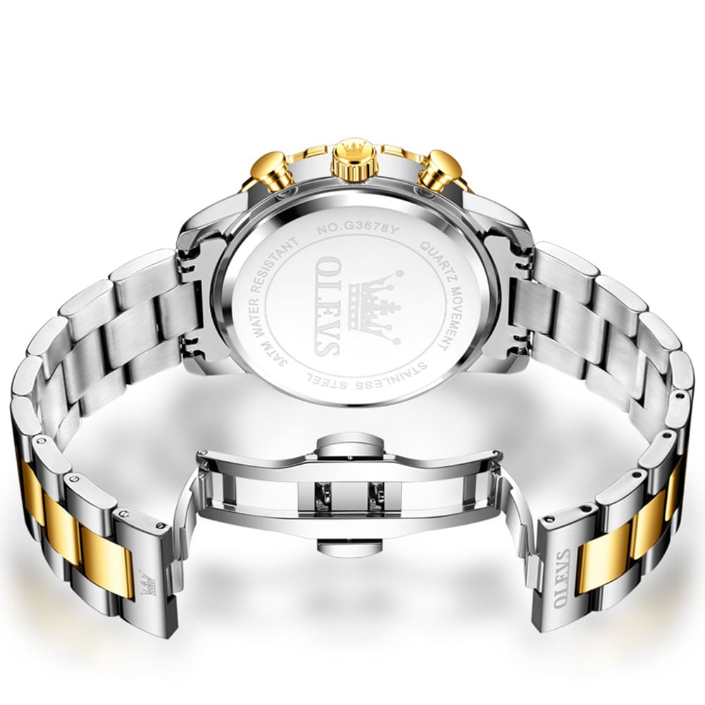 OLEVS 3678 Men’s Sport Luxury Chronograph – Moon Phase Series - Image 6